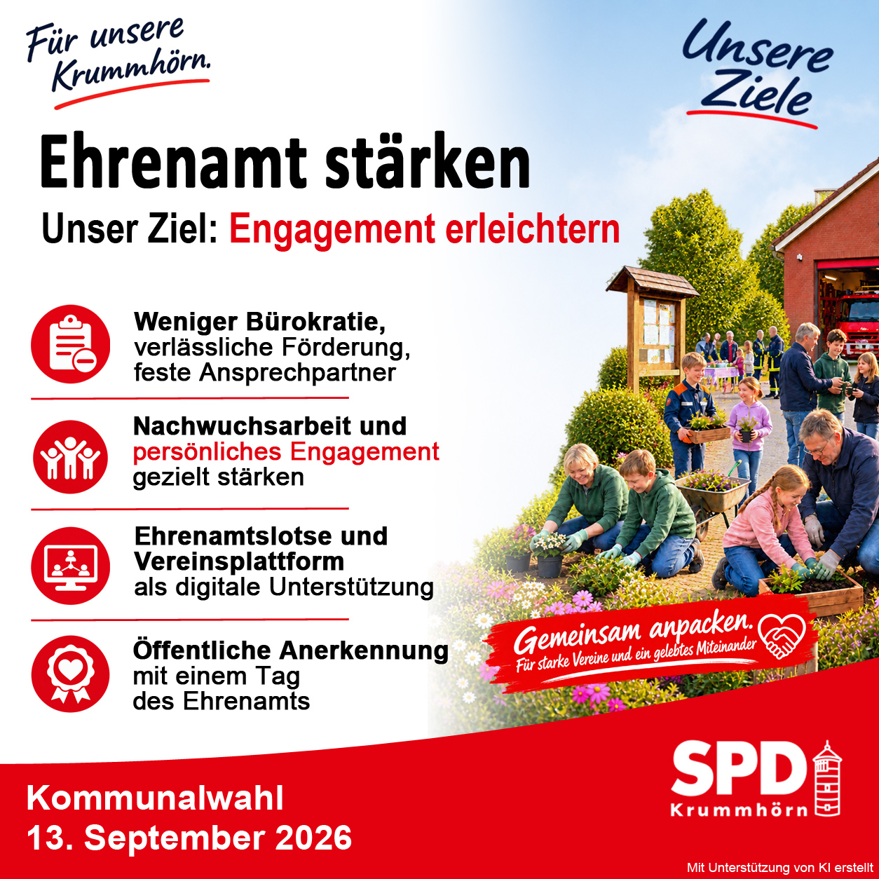Engagement erleichtern