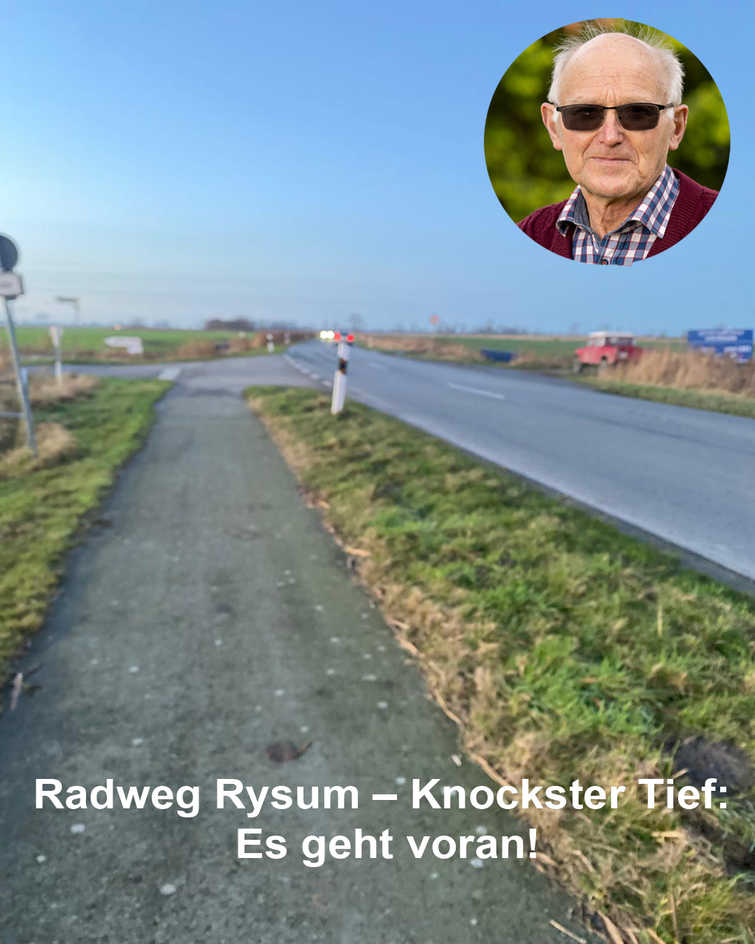 Radweg Rysum